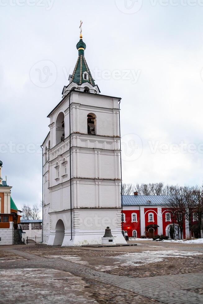 Zvonnitsa of Ipatiev Monastery in Kostroma city photo