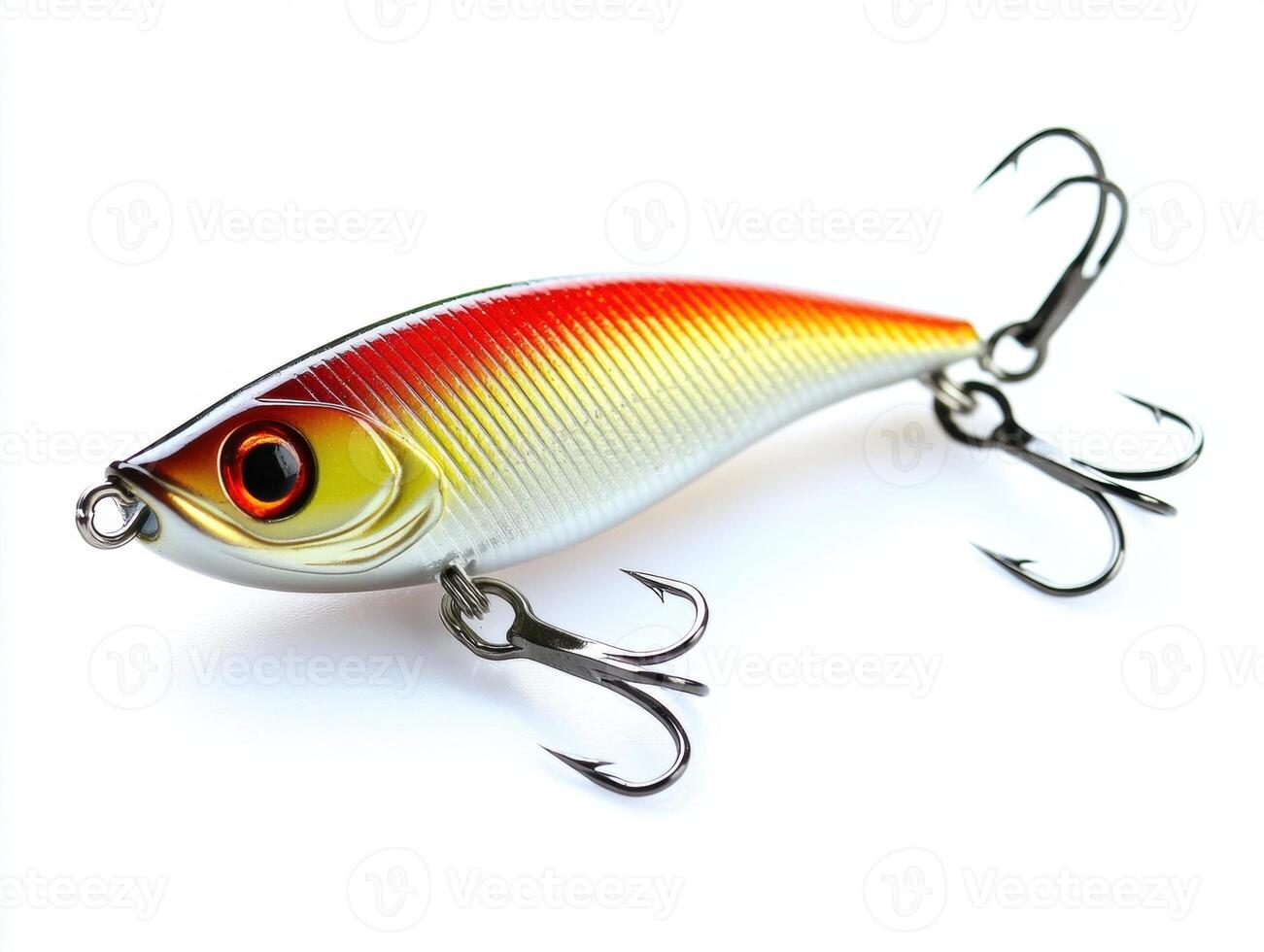 Lure features vibrant colors and sharp hooks for fishing enthusiasts photo