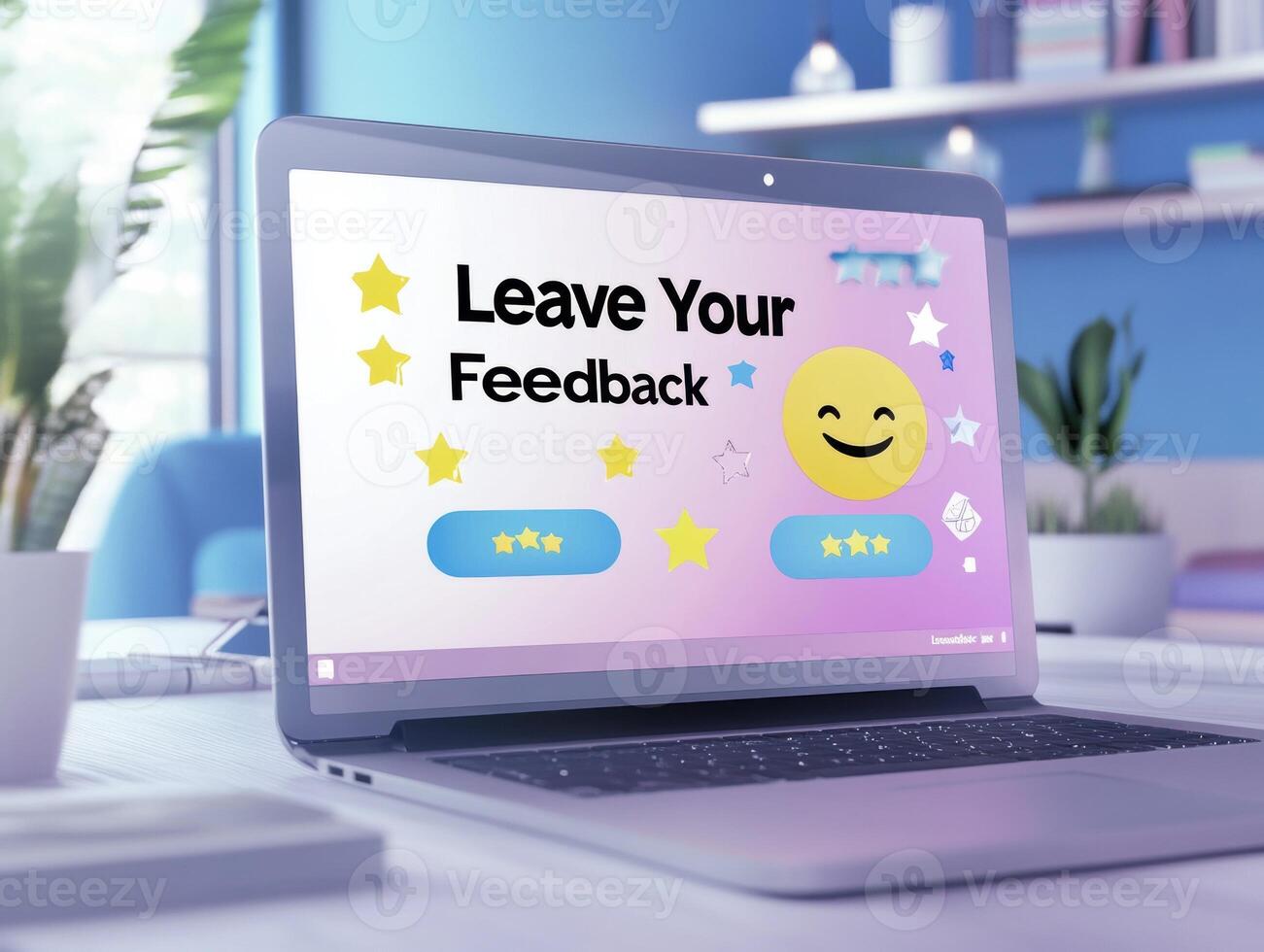 Engage with feedback through a colorful digital platform photo