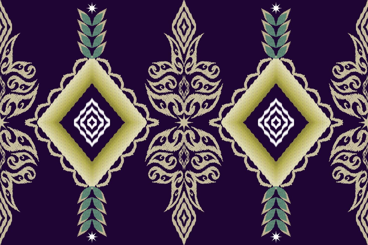 Geometric ethnic traditional art pattern. vector