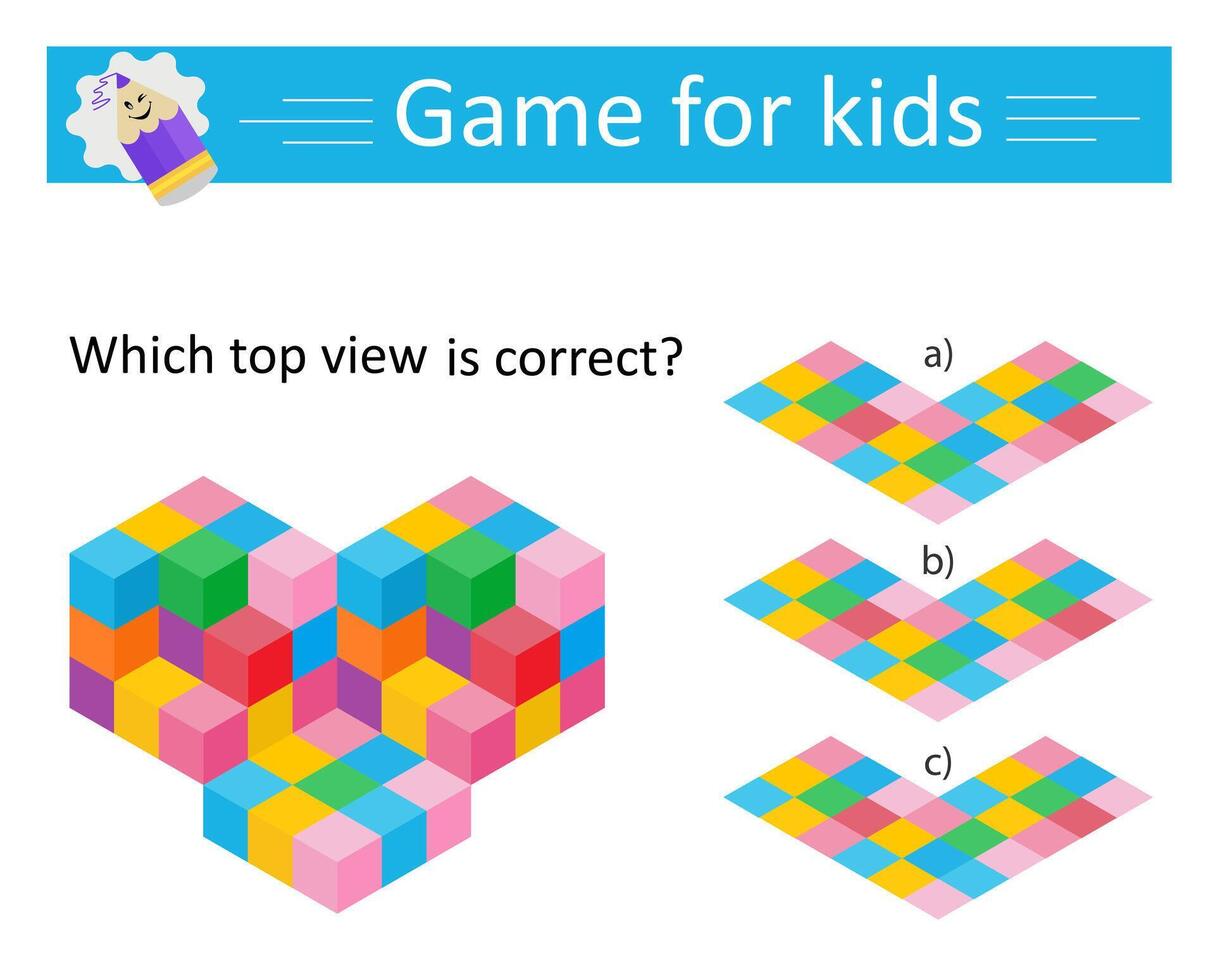 Game for kids vector