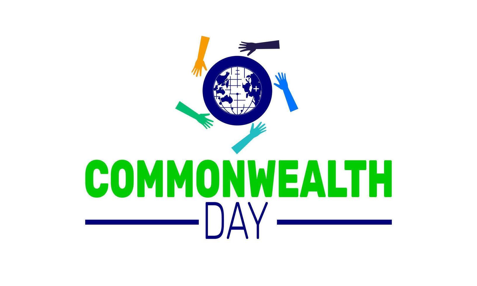Commonwealth Day highlights the connection between nations, encouraging dialogue on democracy, human rights, and development while celebrating diverse cultures through various activities. vector