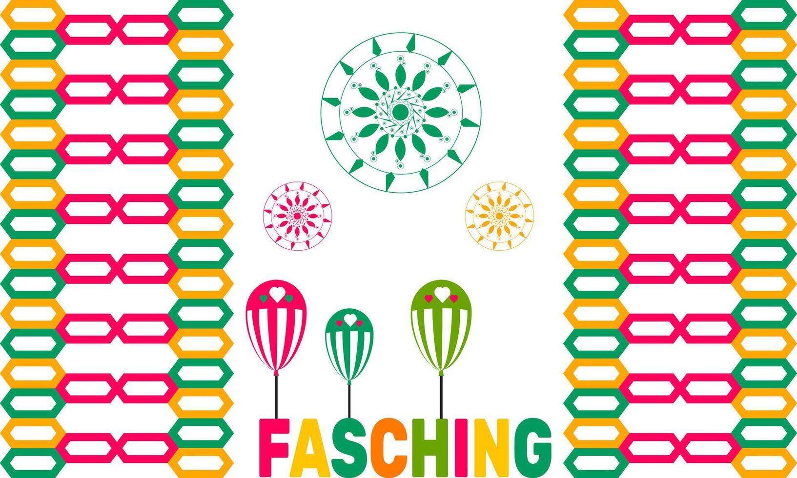 Germany Fasching means wild celebrations masked balls and satire Big cities like Cologne and Munich host huge parades with music and dancing vector