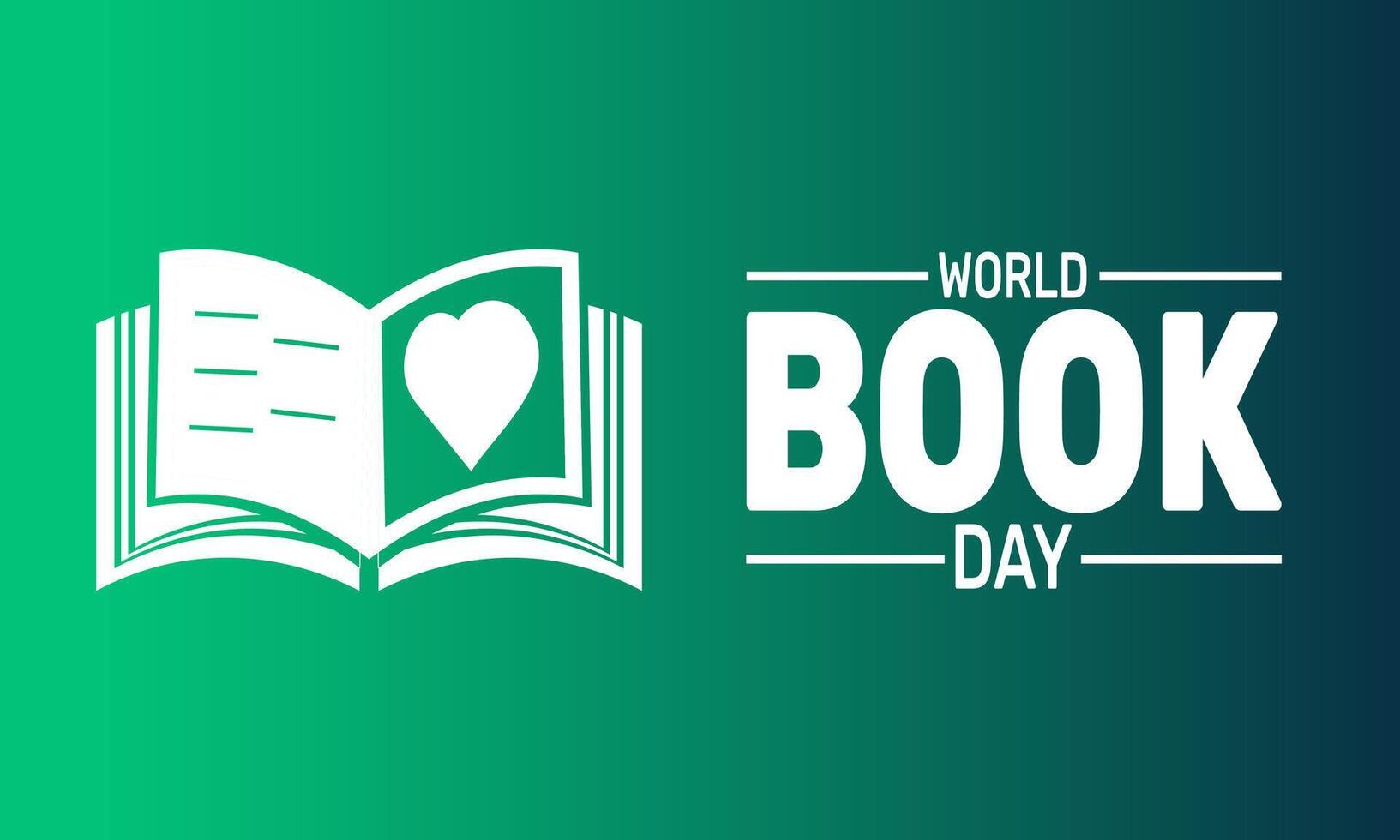 World Book Day celebrates the joy of reading Share your favorite book and inspire others to discover new stories vector