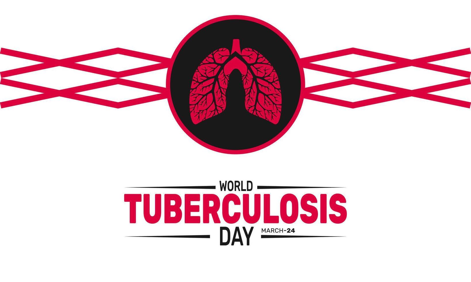 This World Tuberculosis Day spread facts not fear Support patients and push for a TB free future vector