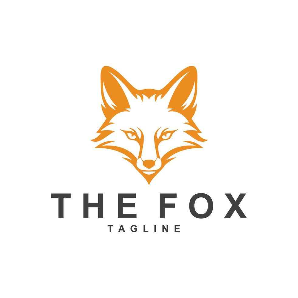 Bold and Clever Fox Logo vector
