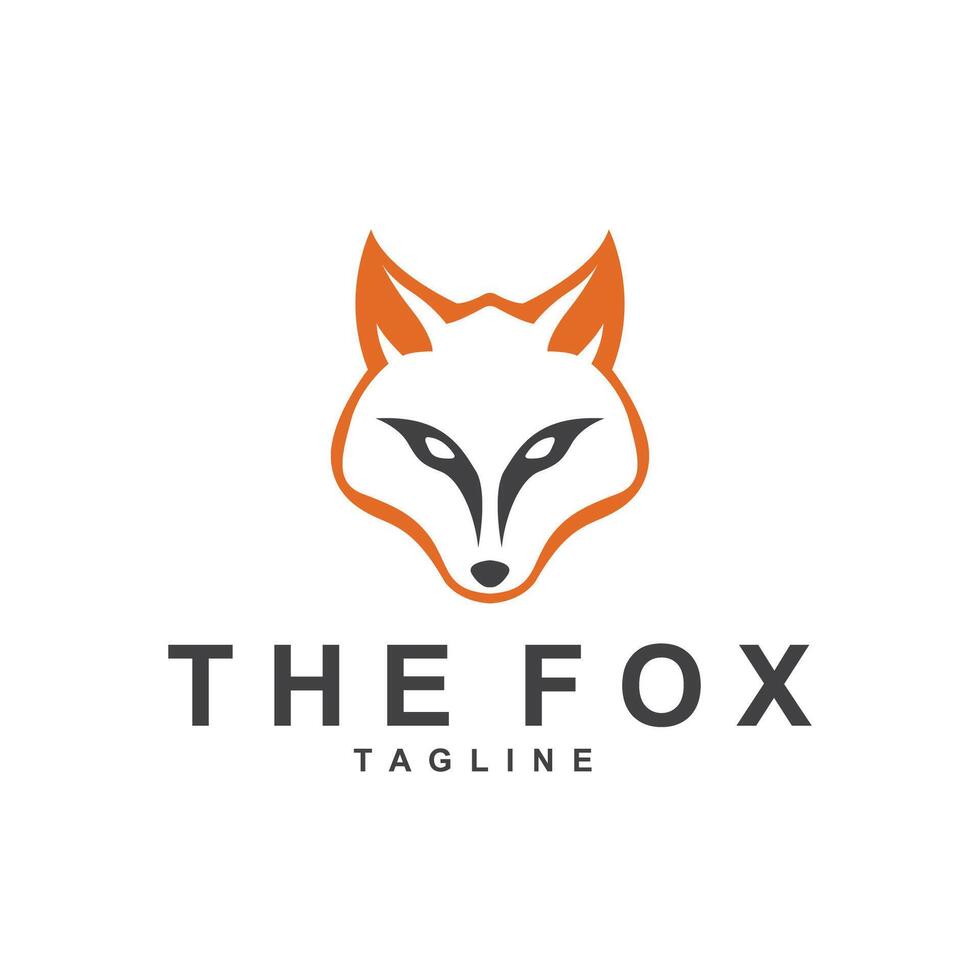 Fierce Fox Identity vector
