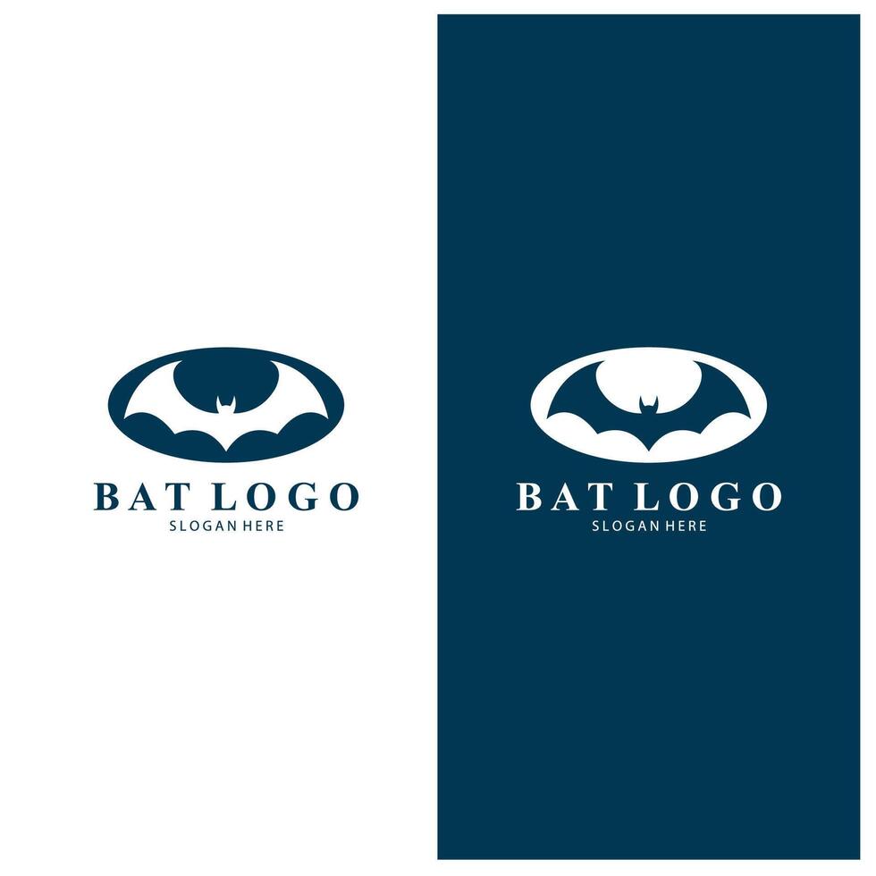 creative idea bat logo design template bat logo design template vector