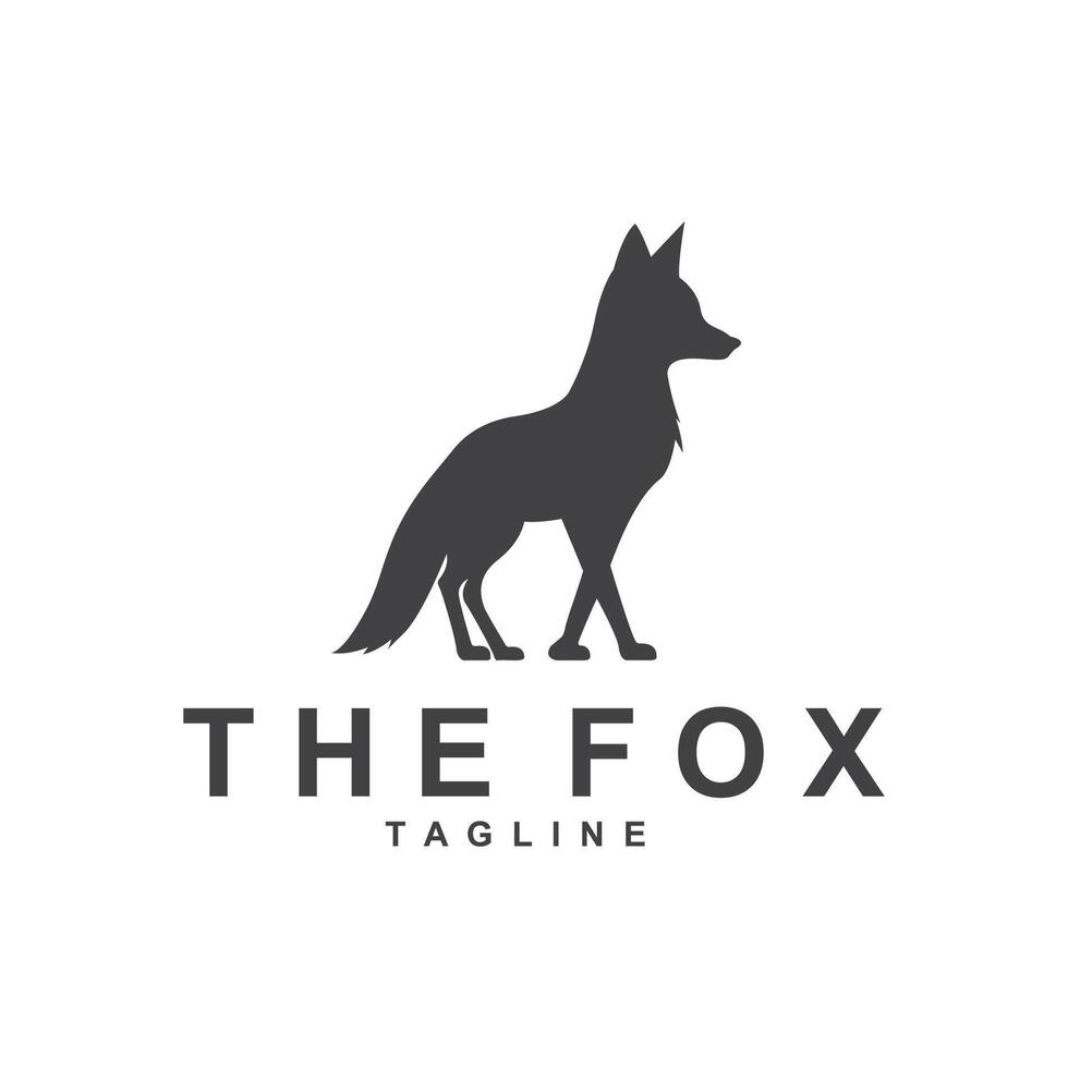 Majestic Fox Insignia vector
