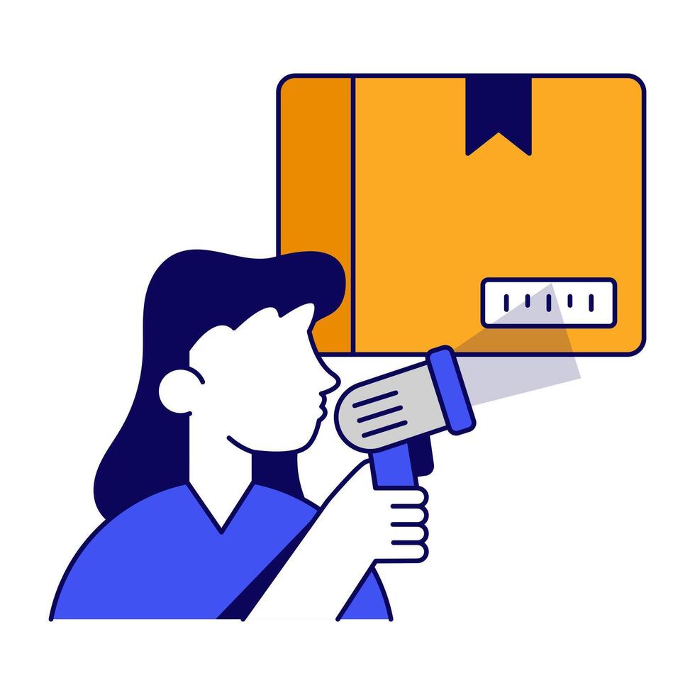 A design of barcode tracking vector