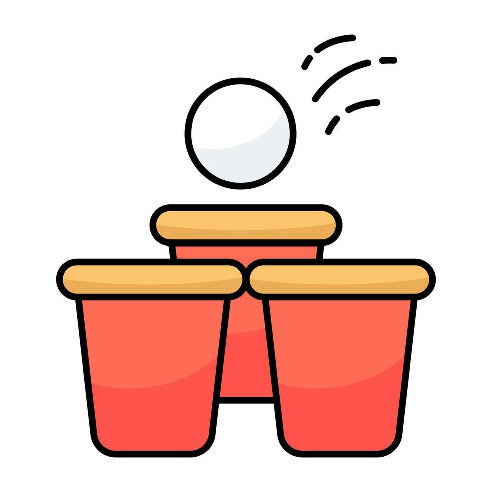 Modern design icon snare drum vector