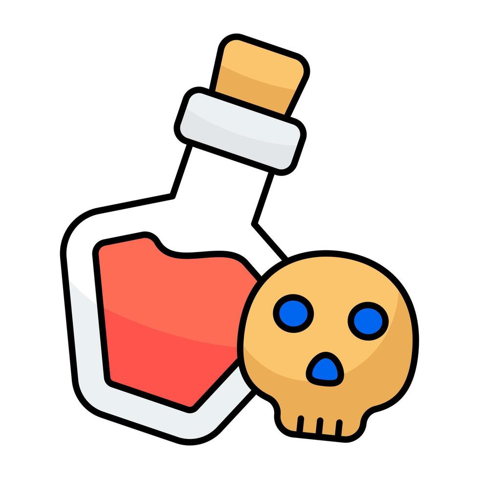 An icon design potion vector