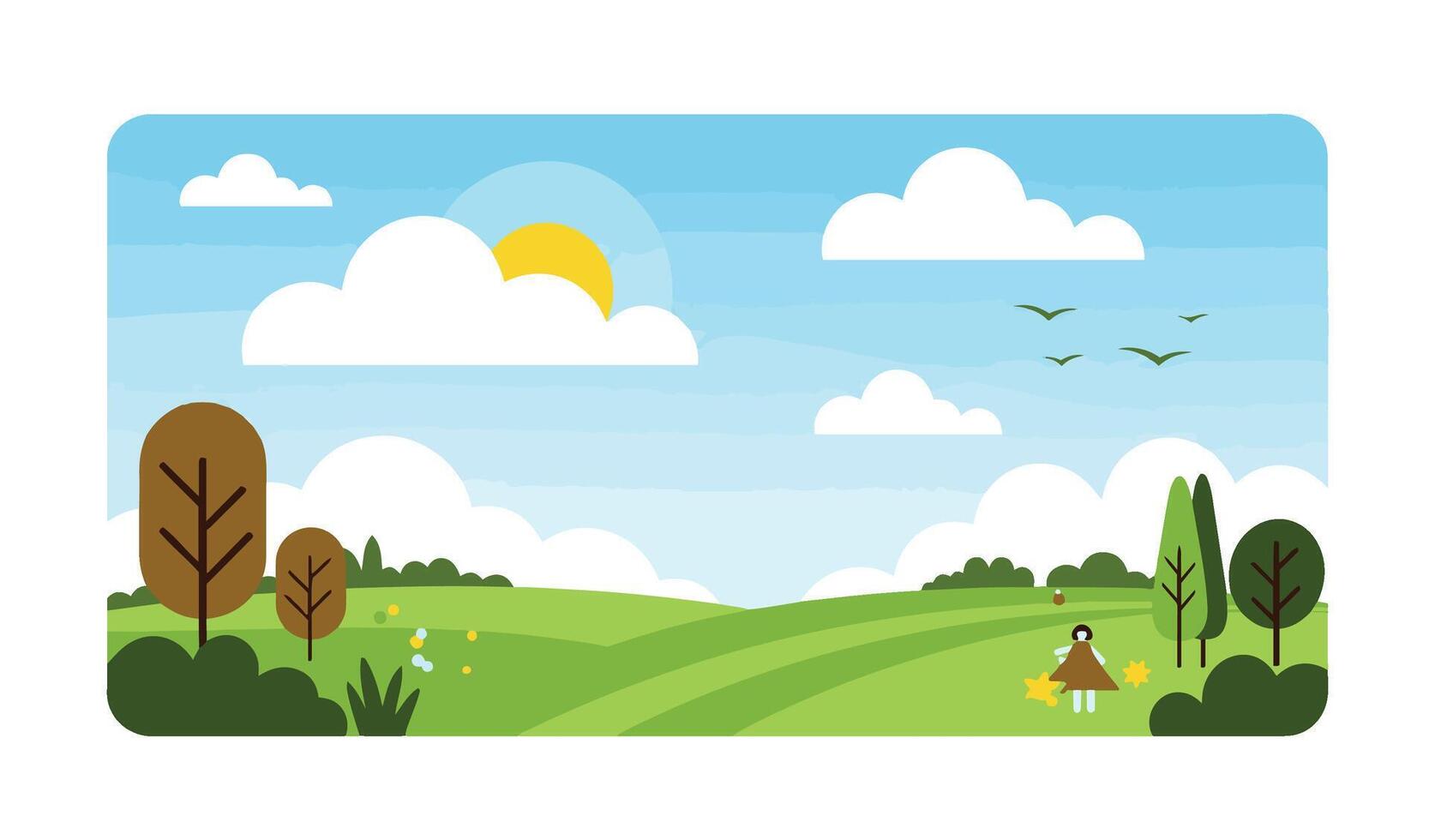 Sunshine Holiday Pack Including Summer Drink Illustrations vector