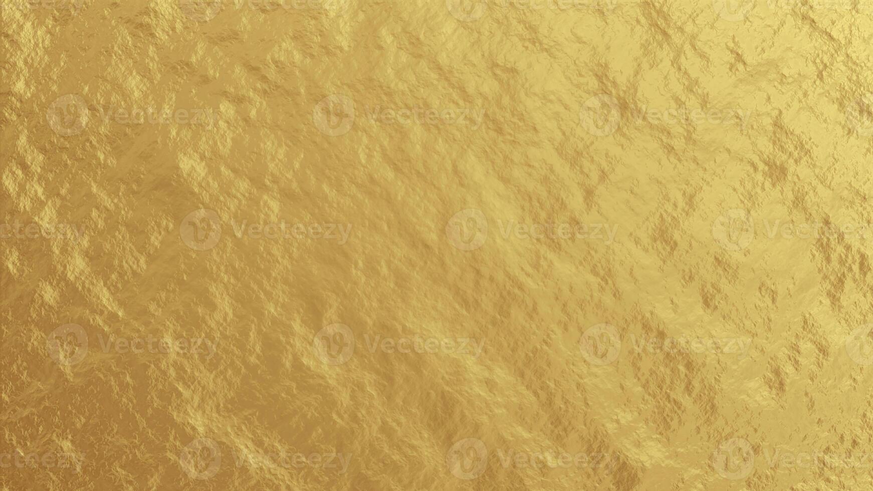 gold abstract background with shiny holographic foil texture pattern photo