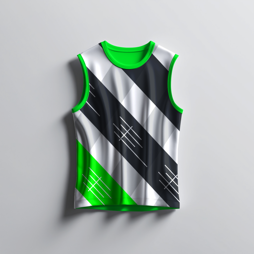 tank top with a black and white stripe psd