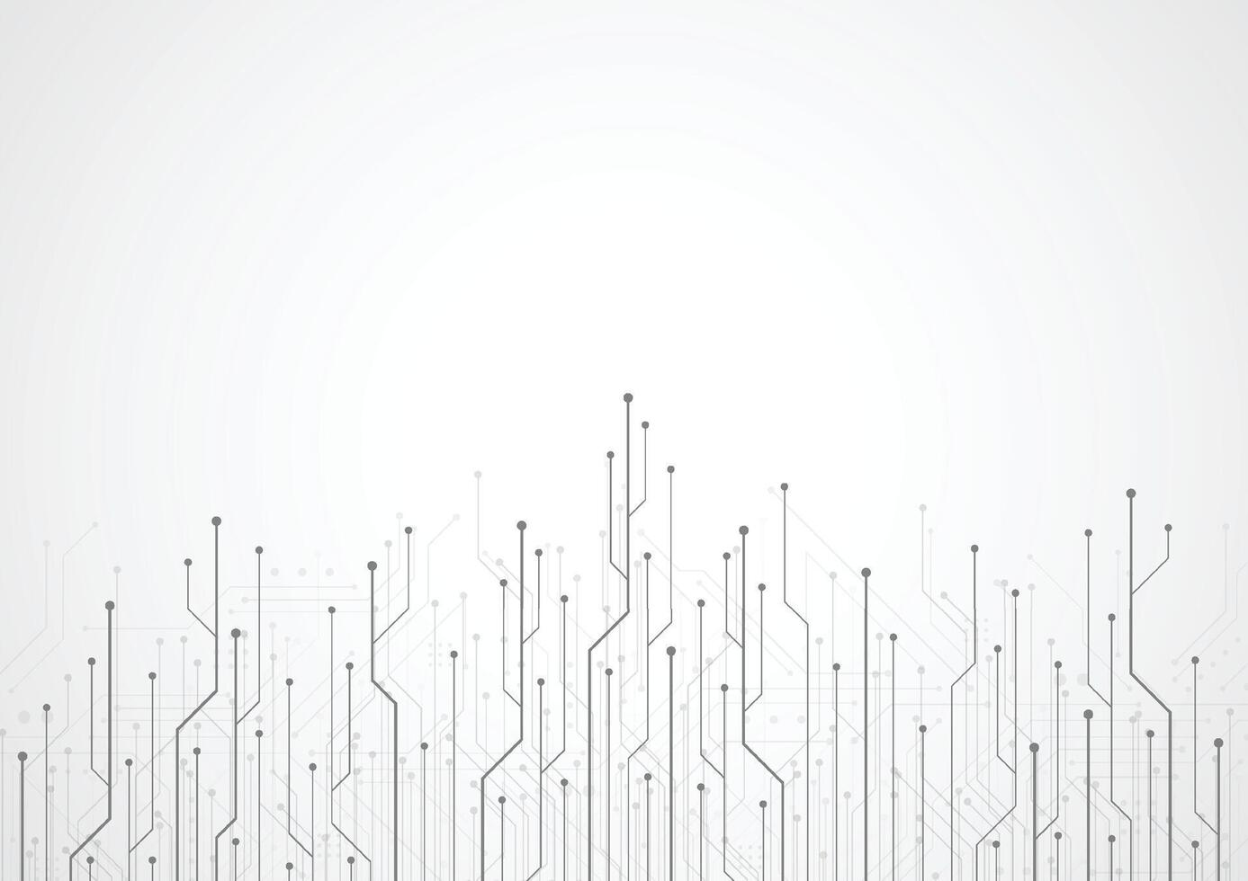 Abstract background with technology circuit board texture. vector