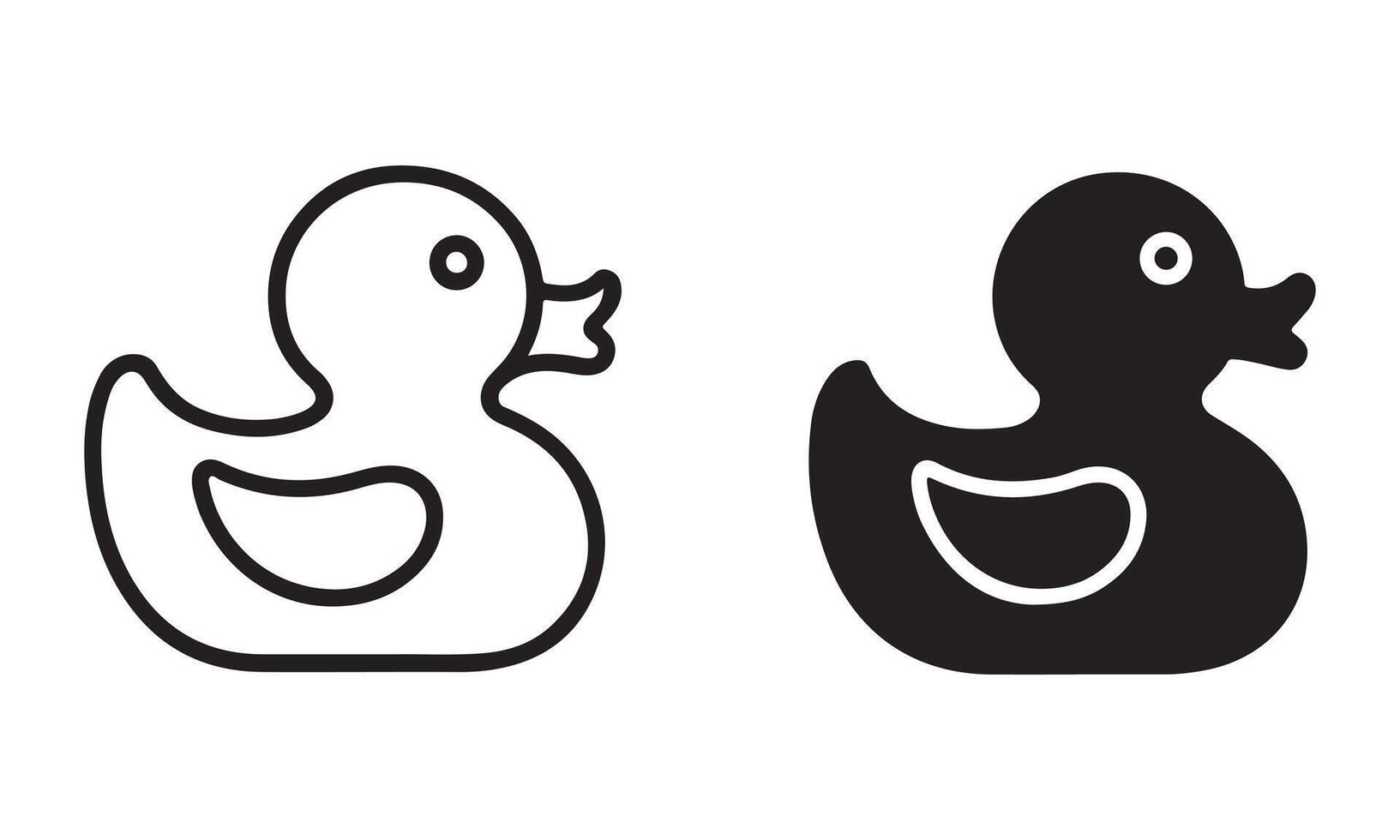 Best Duck illustration icon vector