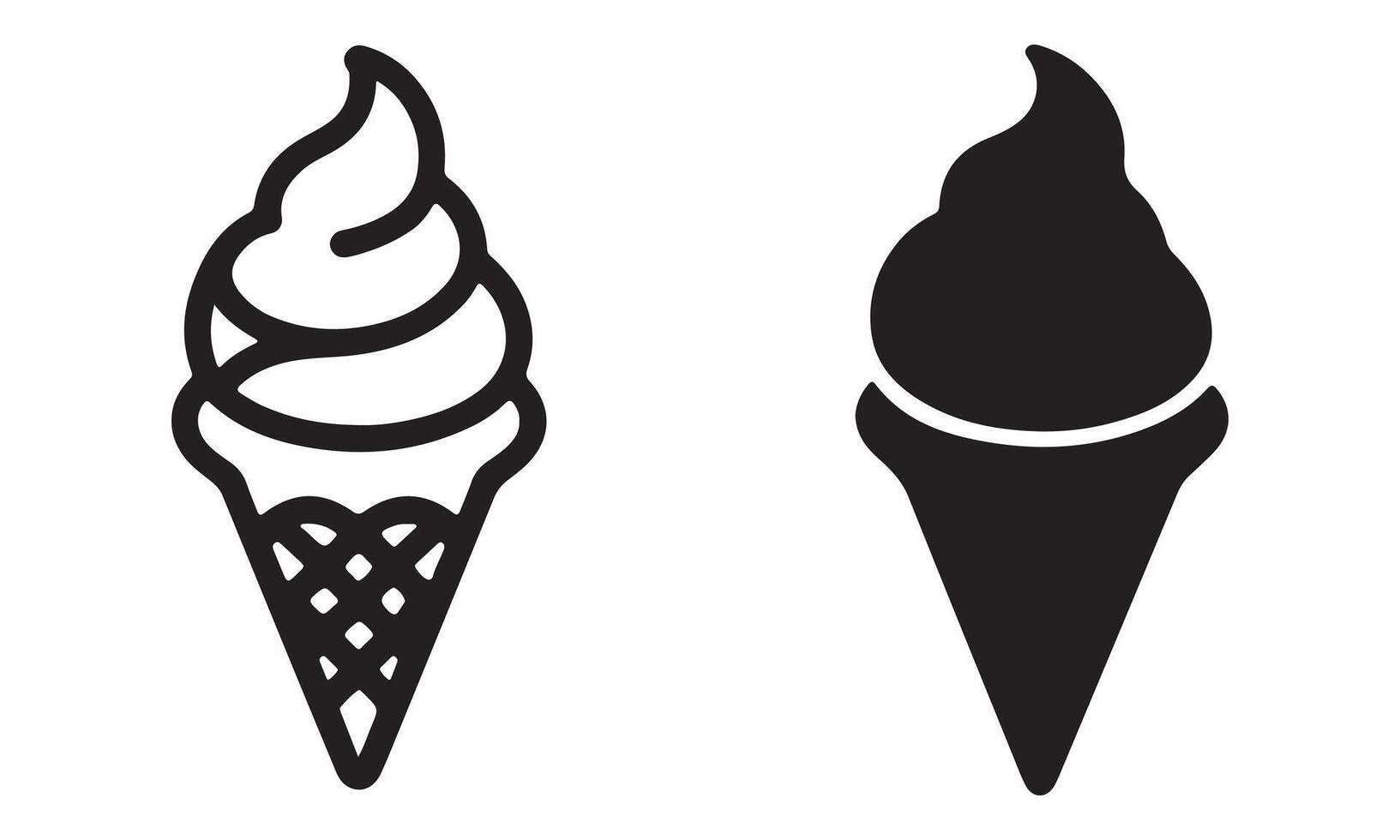 Best Ice cream illustration icon vector