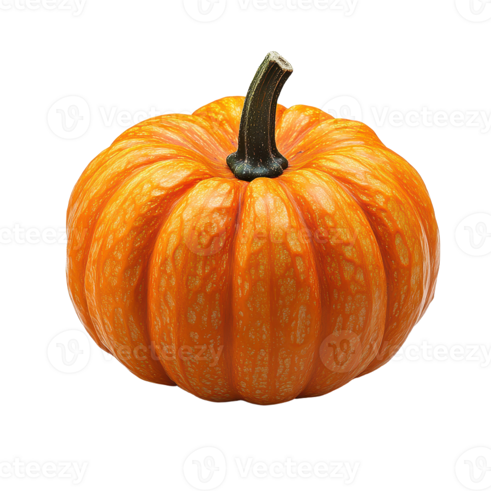 Pumpkin a festive symbol of autumn Halloween and harvest Its vibrant orange color brings warmth and joy to the season png