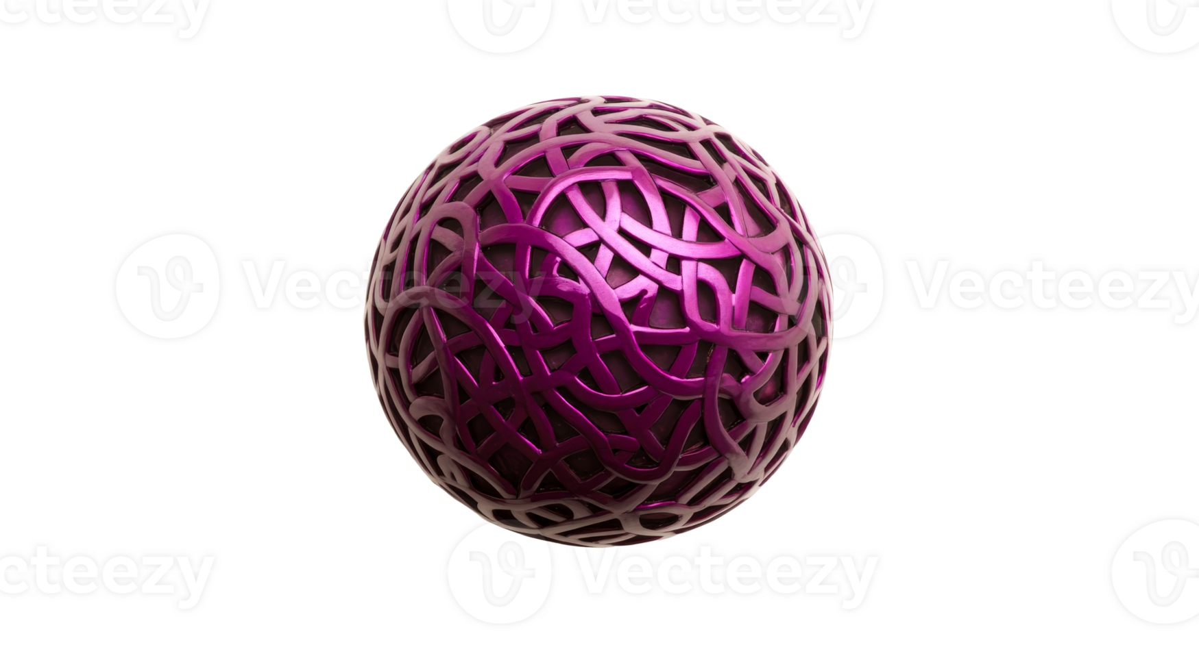 Orb with Openwork Design, Decorative, Spherical Object, cut out transparent png