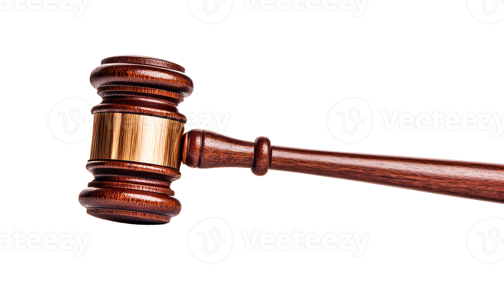 Wooden Gavel of Justice, Judge hammer, court decision, judgement , cut out transparent png