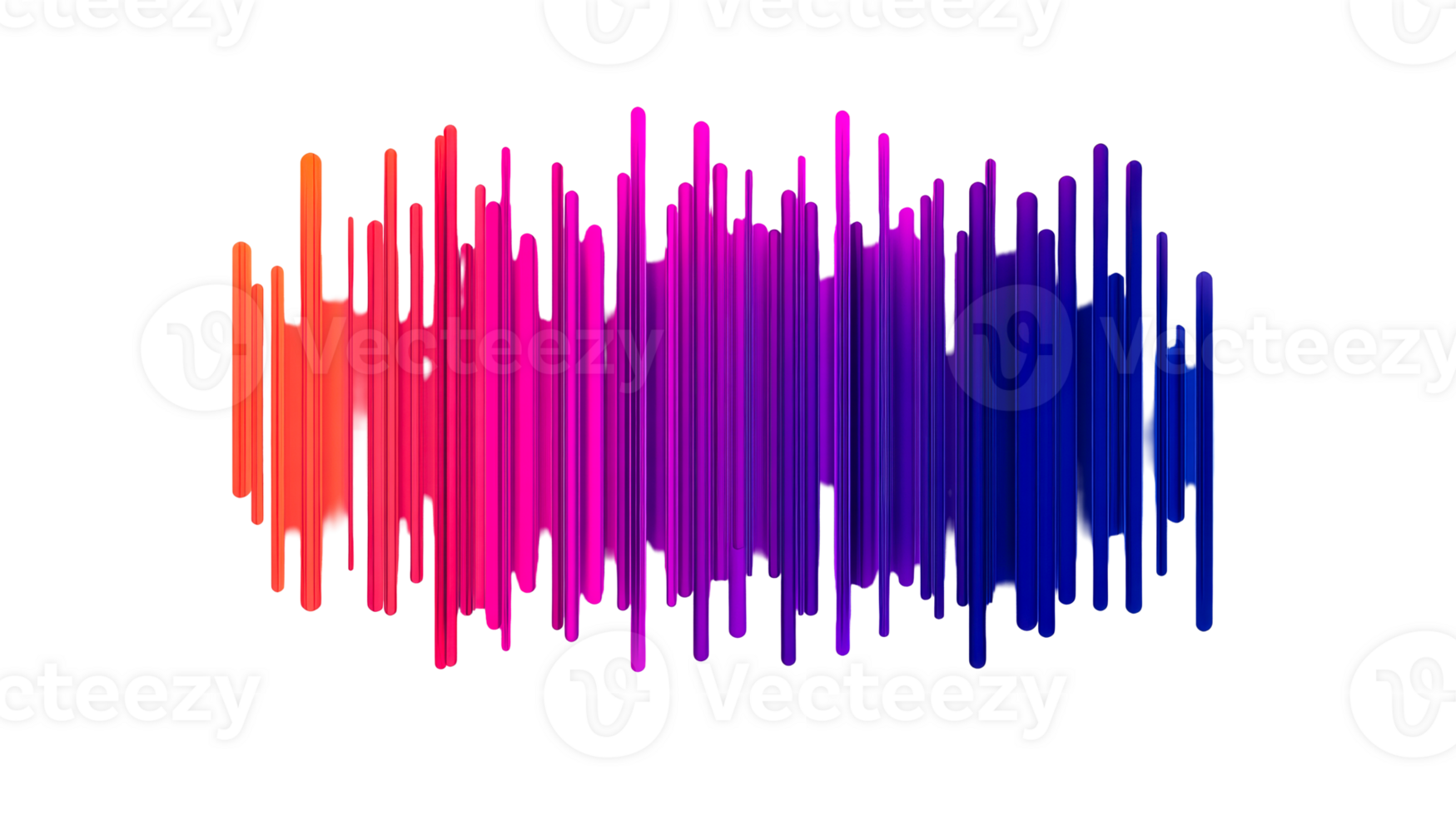 Gradient of Colorful Vertical Lines Background, Cut Out Transparent png