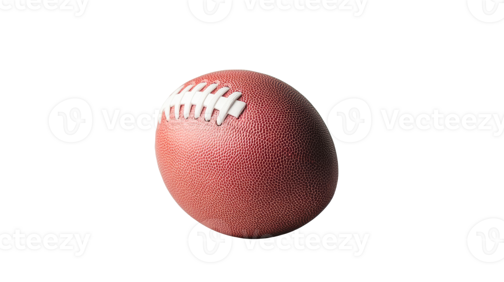 American football, red, oval, ball, laces, sport equipment, cutout transparent png