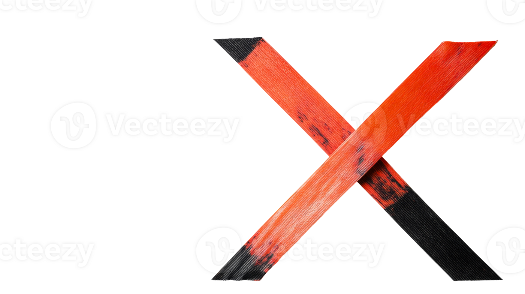 Vibrant intersecting bands create abstract, geometric designs , cut out transparent png