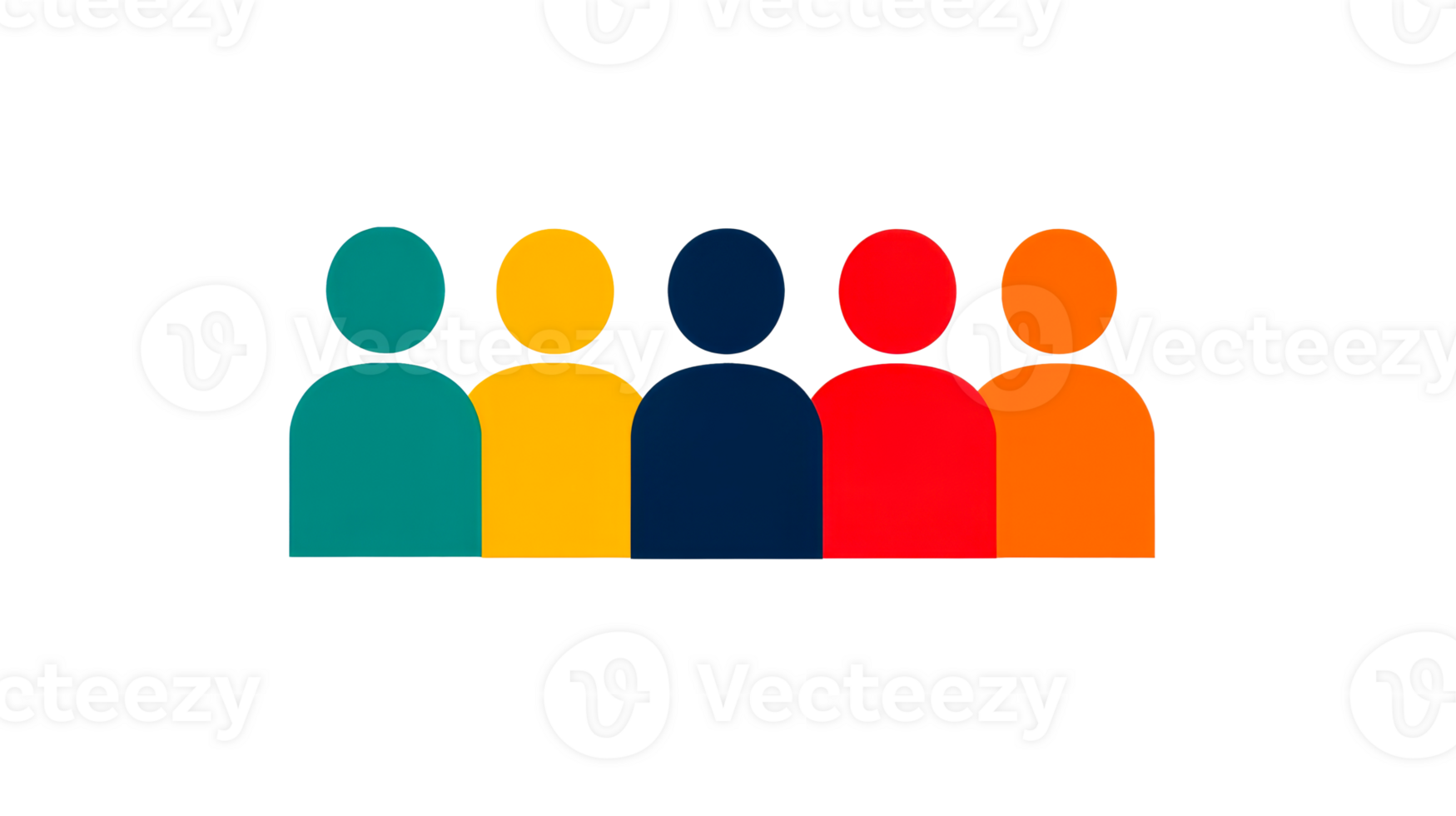 Diverse group people, collaboration, community concept, cut out transparent png