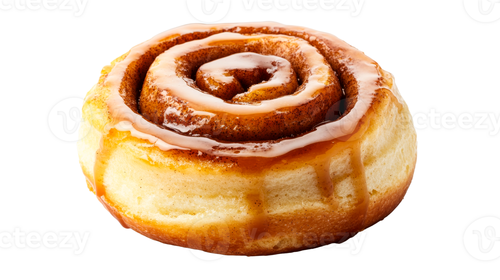 Cinnamon roll pastry dessert food sweet baked treat, cut out transparent png