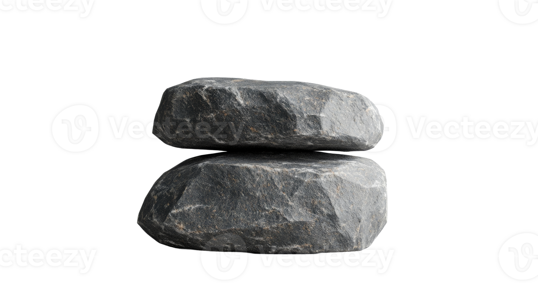 Stacked stones, balance rock, zen stones, stone tower, cut out transparent png