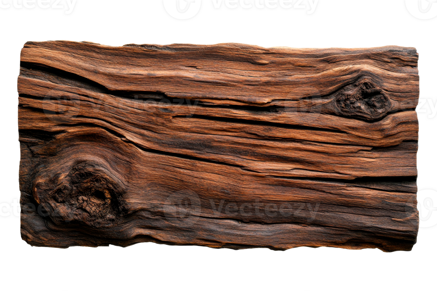 Wood texture close-up with knots and grain, rough surface , cut out transparent png