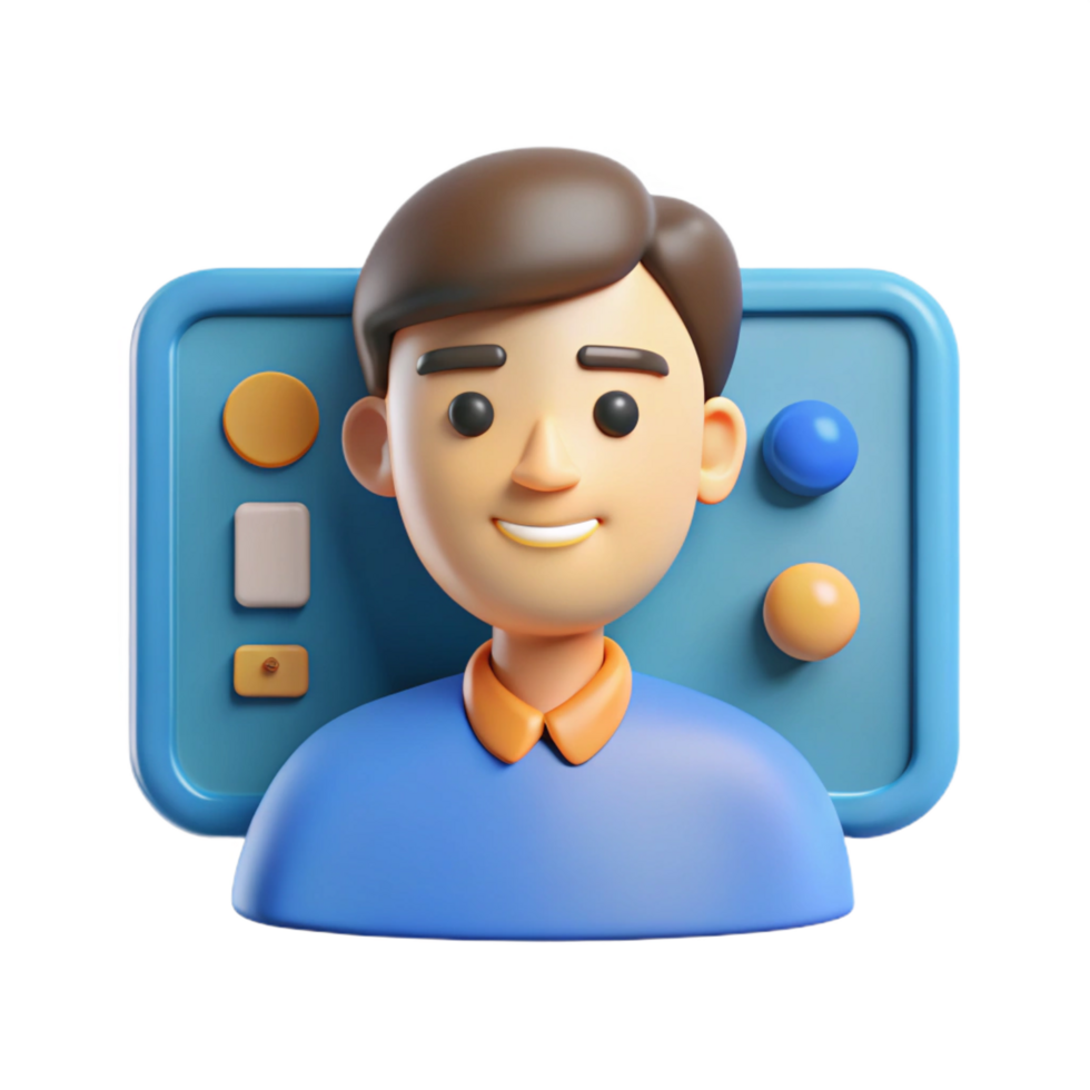 elegant abstract Facial recognition software interface detailed png