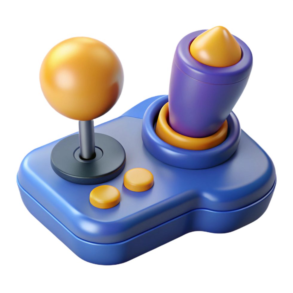 magnificent minimalist Game controller, joystick detailed png