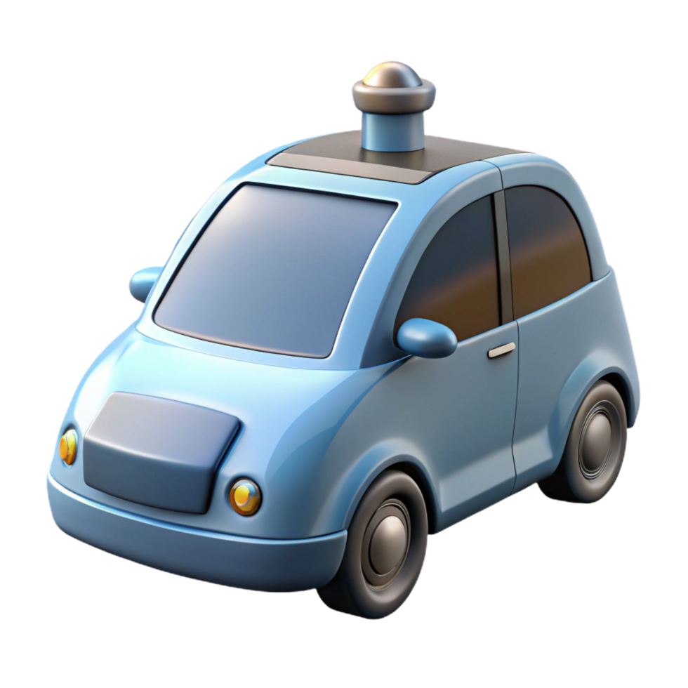 magnificent abstract Self-driving car, autonomous vehicle original png