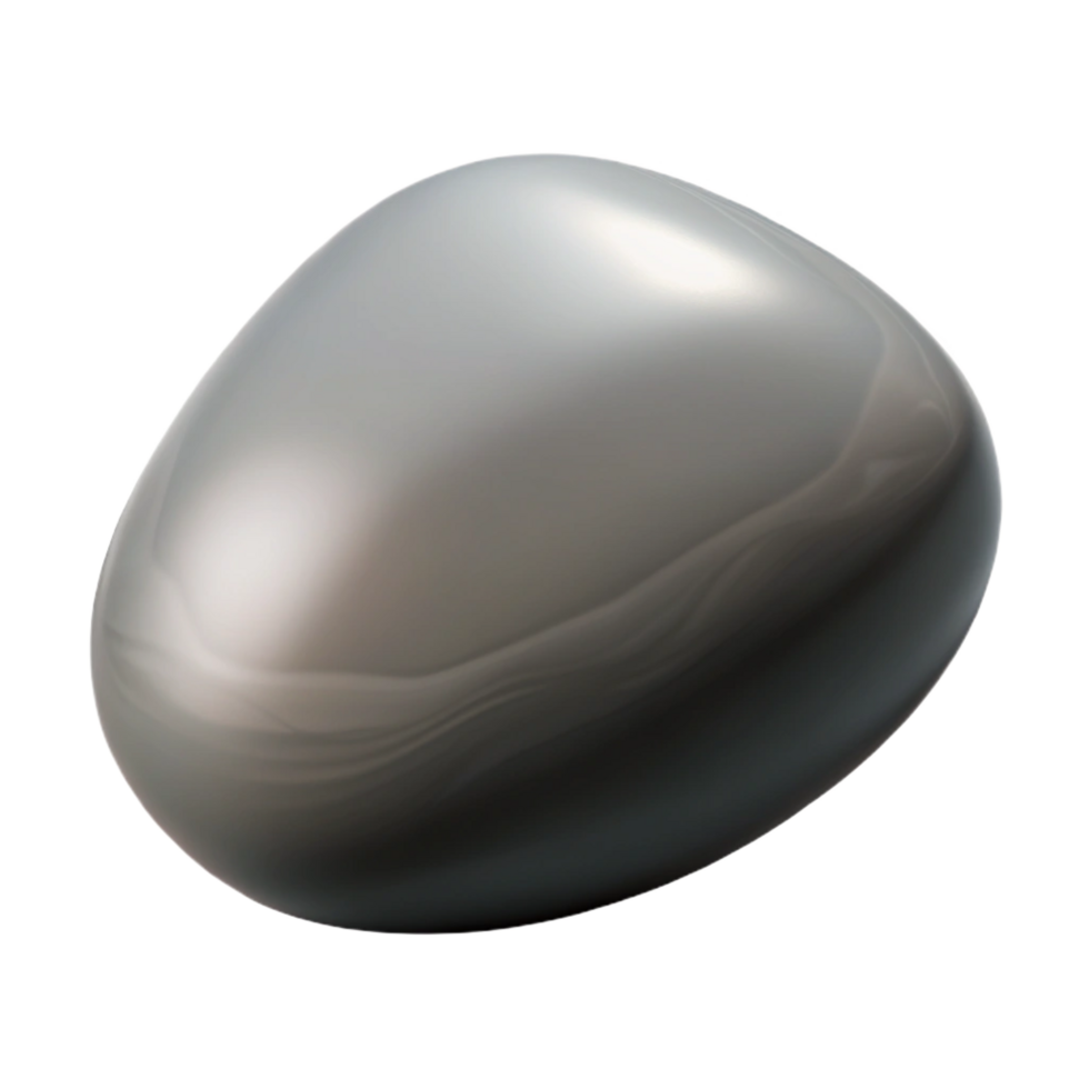 extraordinary modern Smooth river stone, gray exclusive png