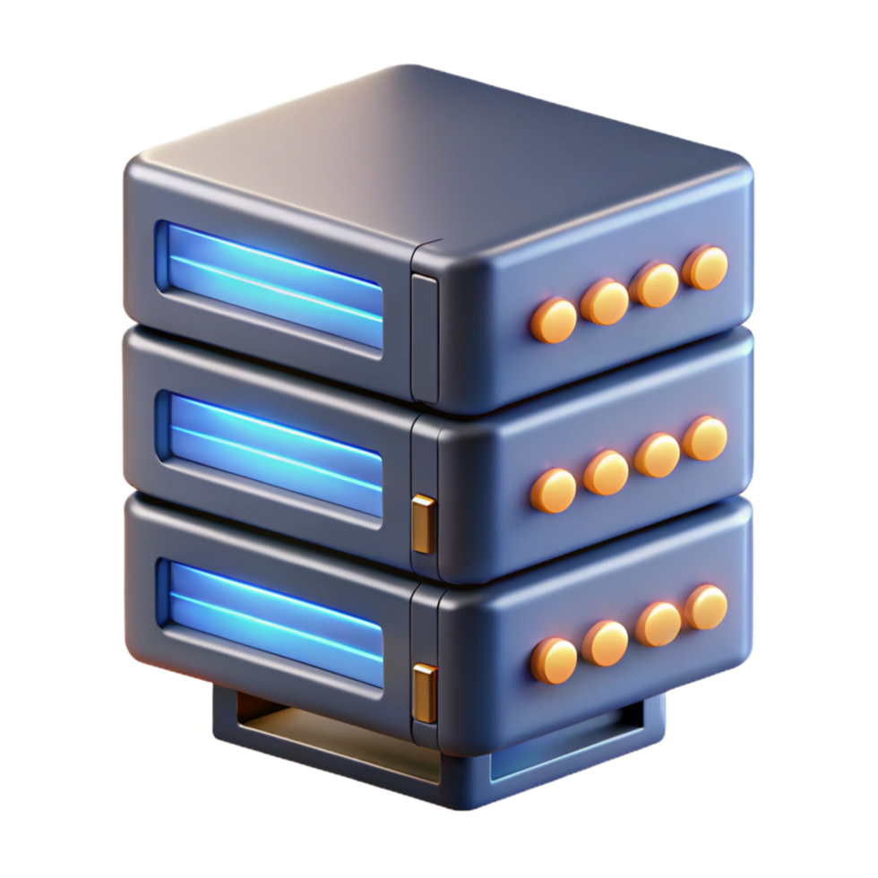 extraordinary rustic Server rack with blinking lights high resolution png