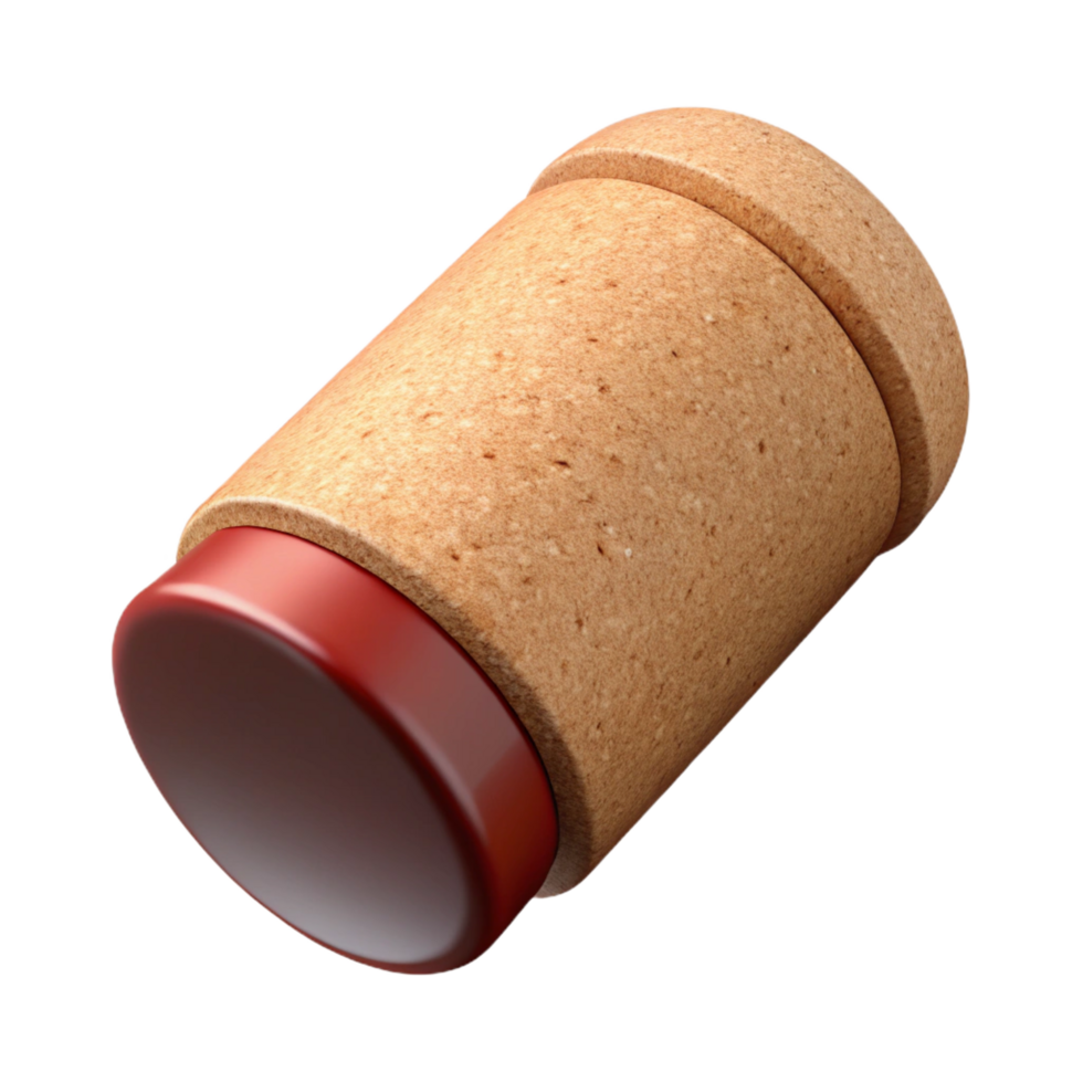 magnificent traditional A wine cork, authentic png