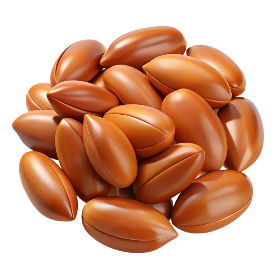 elegant artistic Flax seed detailed png