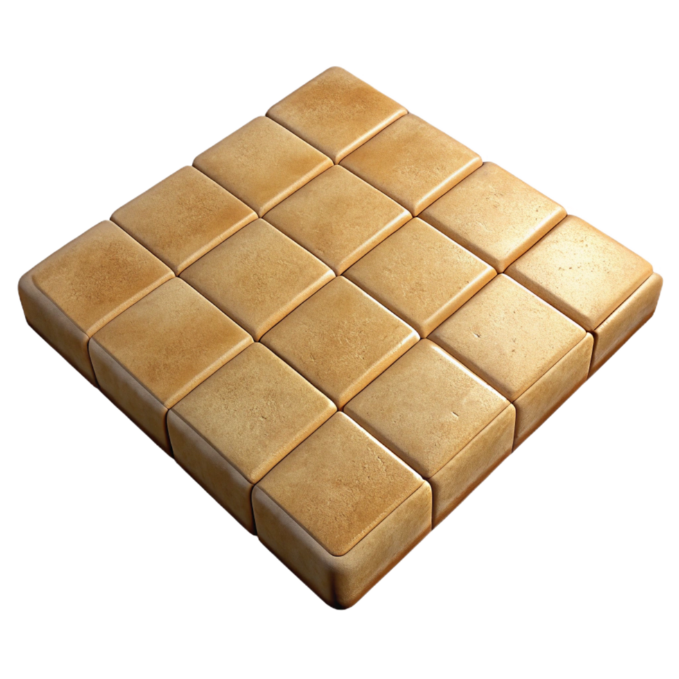 wonderful contemporary Ceramic floor tile, textured, beige, high quality png