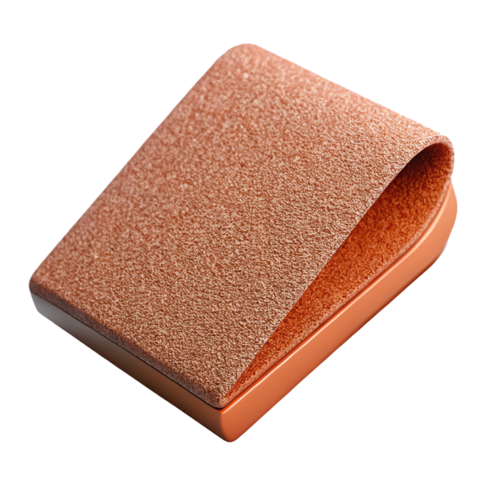wonderful modern Sandpaper sheet, coarse grit, professional png