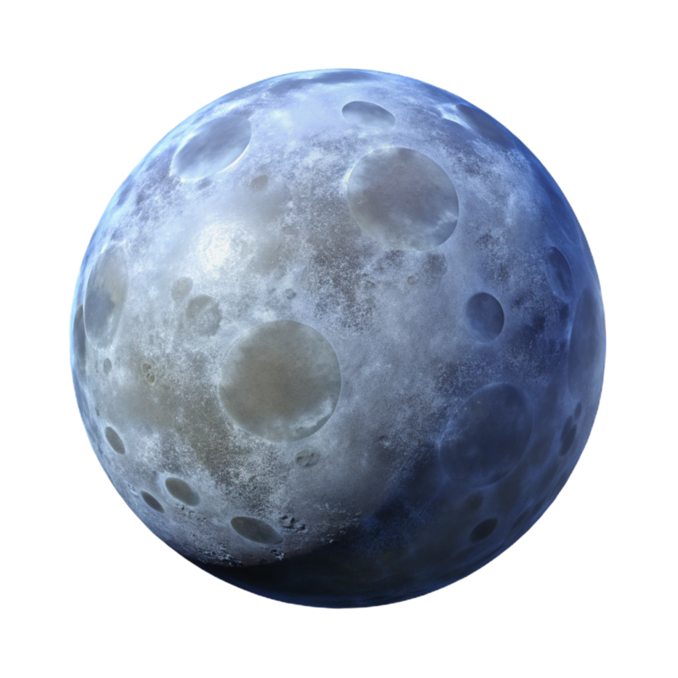 magnificent minimalist A single, full moon authentic png