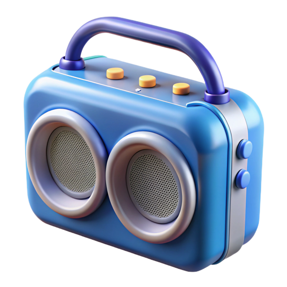 dramatic minimalist Speaker, Bluetooth, portable exclusive png