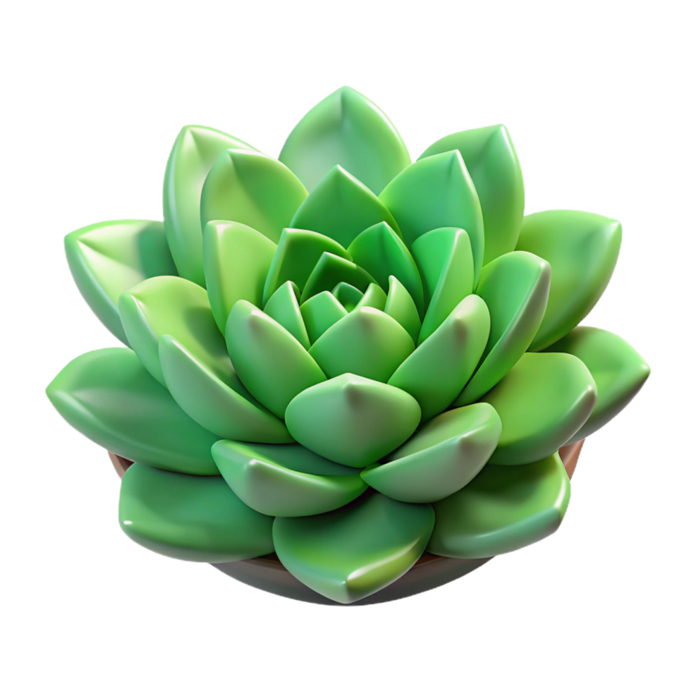 extraordinary contemporary Green succulent plant high resolution png