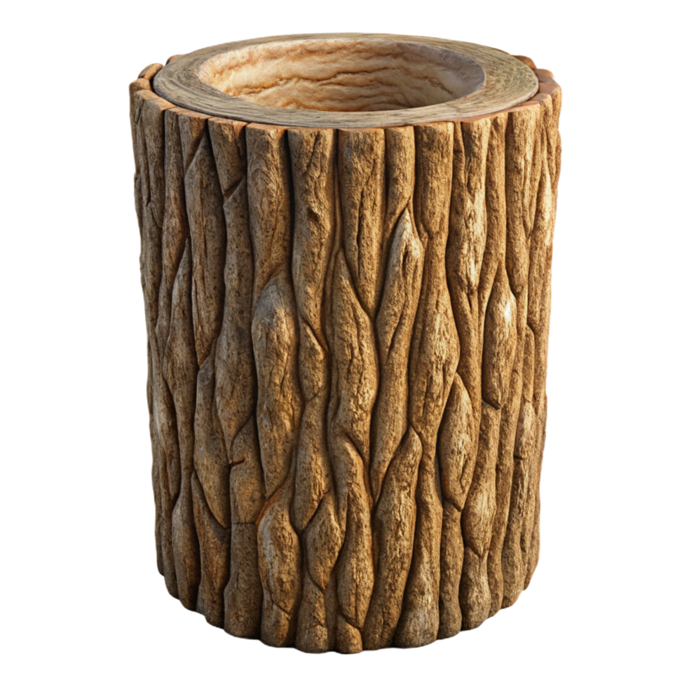 serene minimalist Tree bark texture, close-up high resolution png