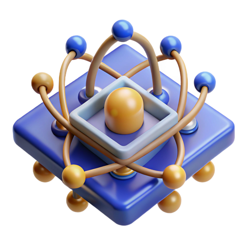 stunning vintage Quantum computer processing data genuine png