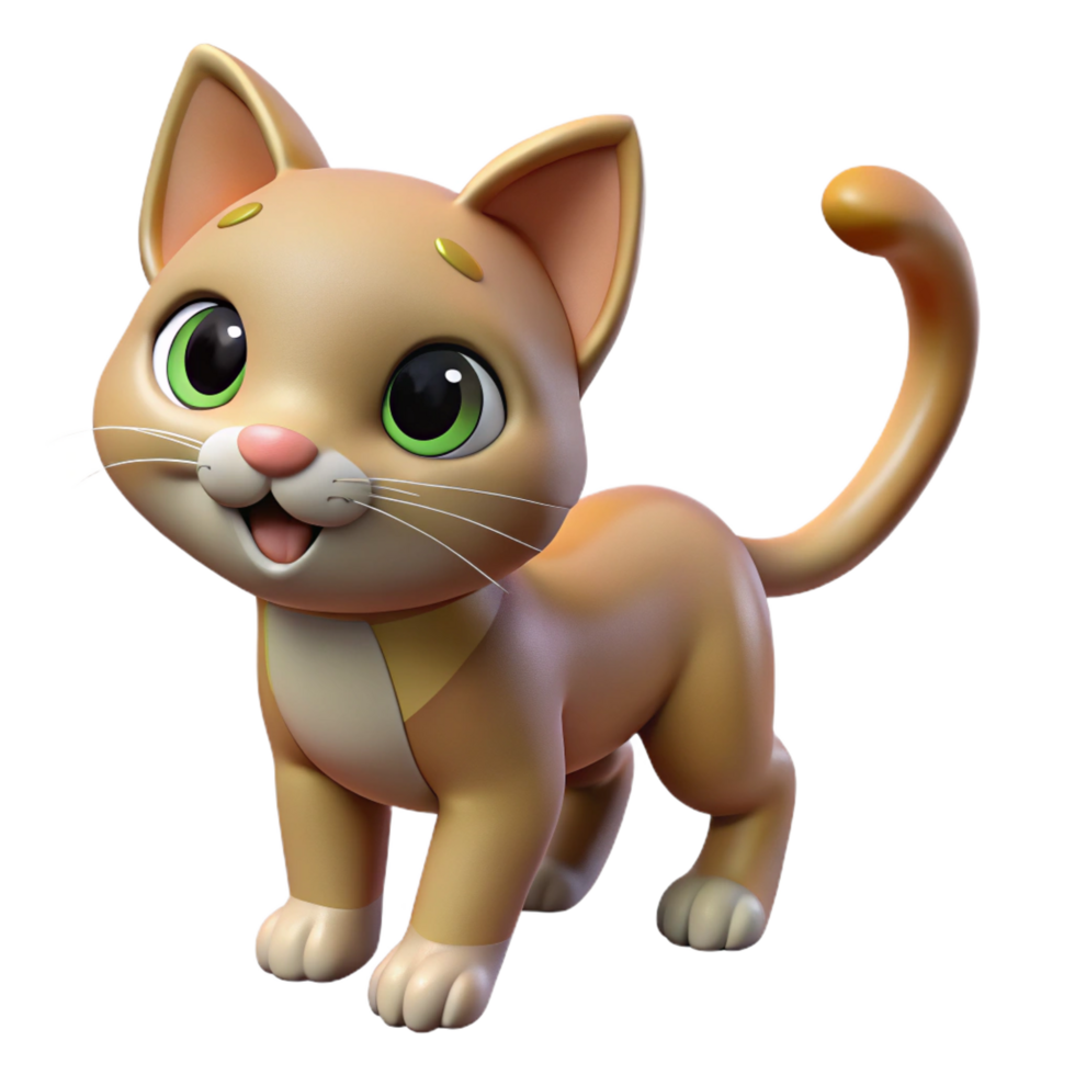 magnificent artistic A playful kitten, exclusive png