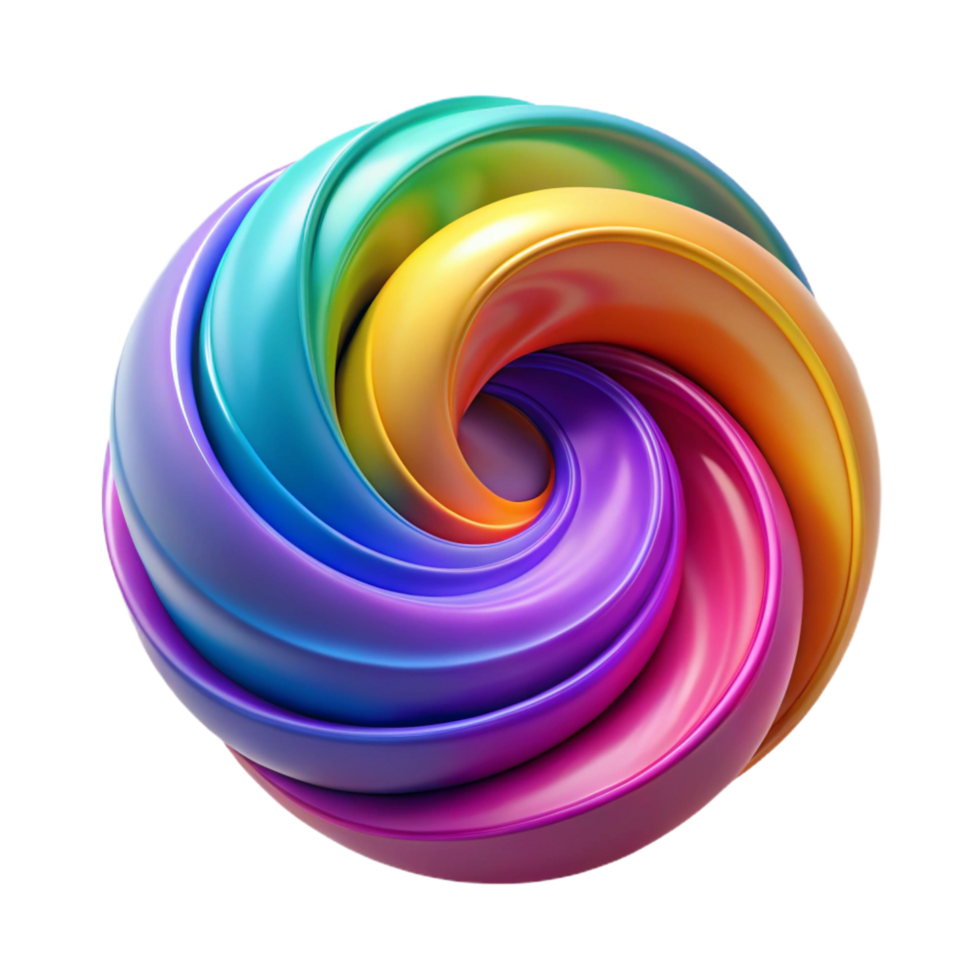 vibrant creative A swirling vortex of vibrant colors, abstract art genuine png