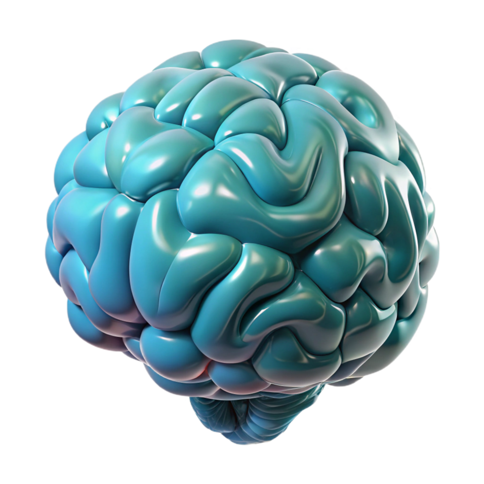 elegant rustic A brain, abstract and complex, intelligence concept original png