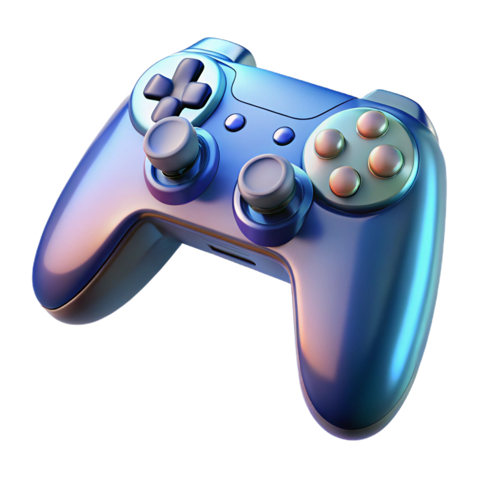 wonderful minimalist Gaming controller, high quality png